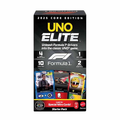 Mattel Uno Elite F1 Kartlar