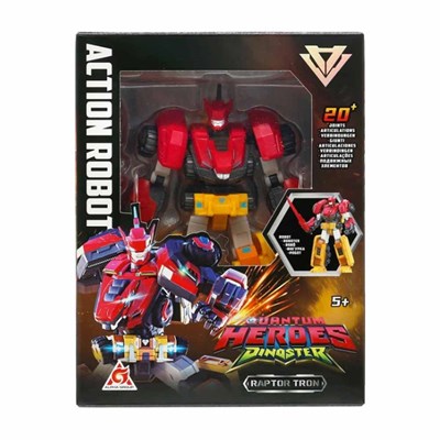 Dinoster Aksiyon Robot Raptor Tron