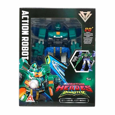 Dinoster Aksiyon Robot Stego Blast Wing
