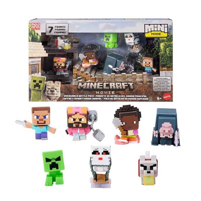 Minecraft Filmi Overworld Battle 7’li Aksiyon Figür Seti