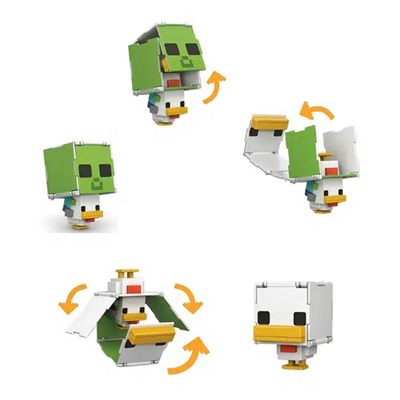 Minecraft Flipping Figs 2in1 Dönüşen Figür Zombie