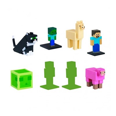 Neco Minecraft 3D Toppeez 8li Figür Seti