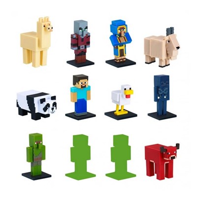 Neco Minecraft 3D Toppeez 12li Figür Seti