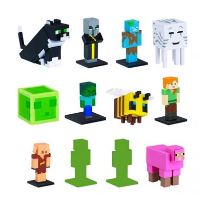 Neco Minecraft 3D Toppeez 12li Figür Seti