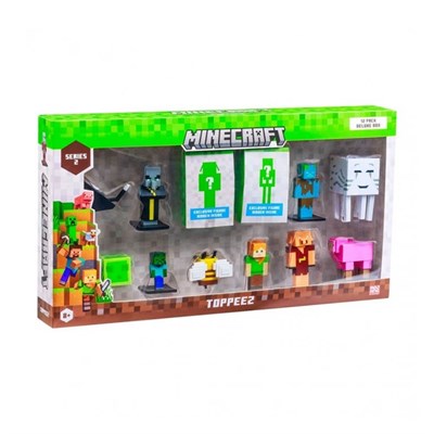 Neco Minecraft 3D Toppeez 12li Figür Seti