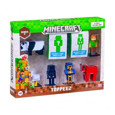 Neco Minecraft 3D Toppeez 8li Figür Seti