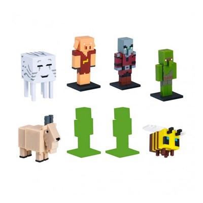 Neco Minecraft 3D Toppeez 8li Figür Seti