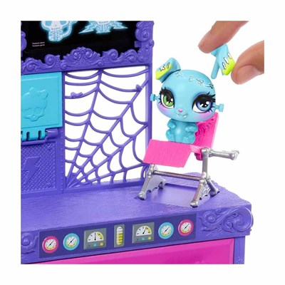Monster High Frankie Stein Evcil Hayvan Laboratuvarı Oyun Seti