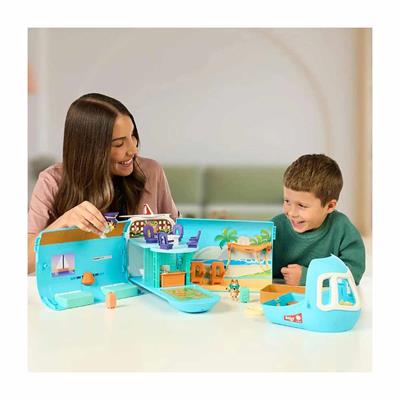 Neco Bluey 3ü 1 Arada Dönüşen Uçak Oyun Seti