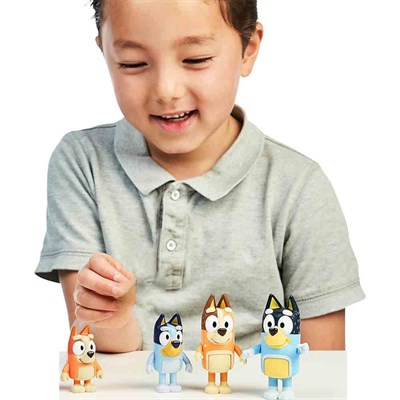 Neco Bluey 4lü Figür Set