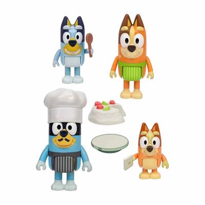 Neco Bluey 4lü Figür Set