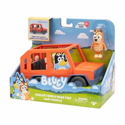 Neco Bluey 4x4 Büyük Araç ve Chilli Figür Set