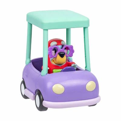Neco Bluey Büyükannenin Arabası ve Janet Figürü