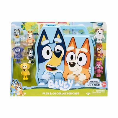 Neco Bluey Delüks Taşıma Çantası ve 8li Figür Set