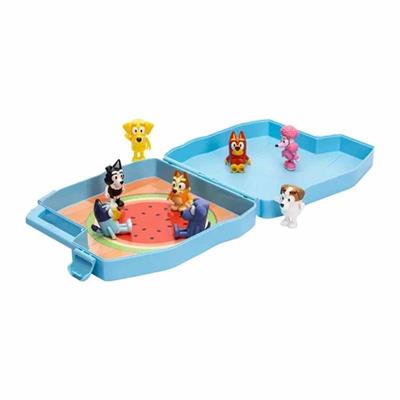 Neco Bluey Delüks Taşıma Çantası ve 8li Figür Set