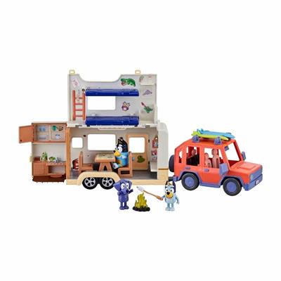 Neco Bluey Karavan Maceraları ve 3 Figürlü Büyük Oyun Seti