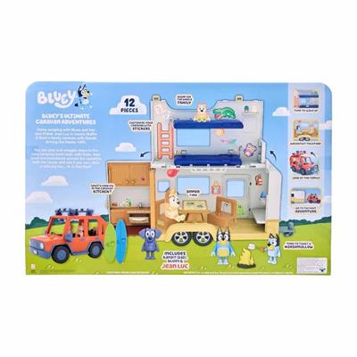 Neco Bluey Karavan Maceraları ve 3 Figürlü Büyük Oyun Seti