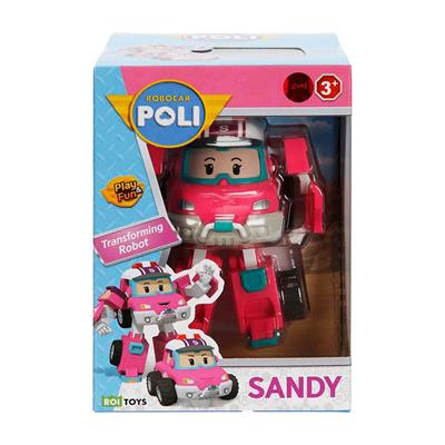 Neco Robocar Poli Transforming Robot Figür Sandy