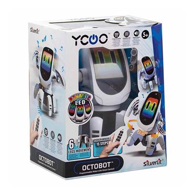 Neco Silverlit Sesli ve Işıklı Programlanabilir Octobot Robot