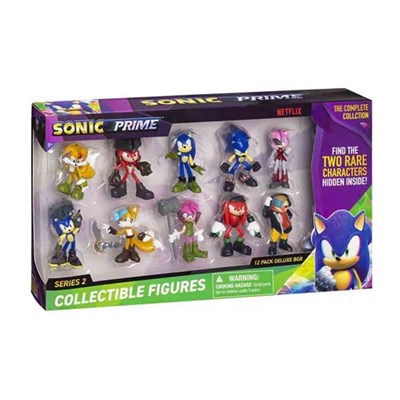 Neco Sonic 12li Figür Blister Asorti 2 Özel Sürpriz Figür
