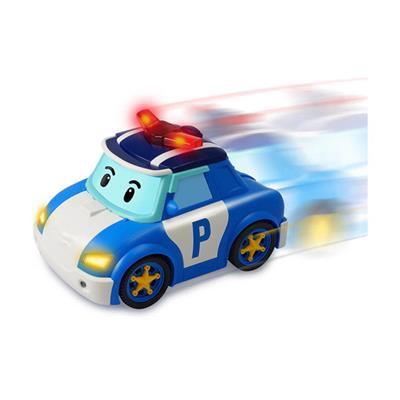 Robocar Poli Sesli ve Işıklı Kumandalı Takipli Poli Araç