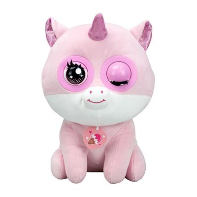 Winksies Sevimli Hayvanlar İnteraktif Peluş Strawberry Unicorn