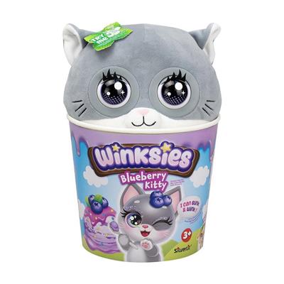 Winksies Sevimli Hayvanlar İnteraktif Pelüş Blueberry Kitty