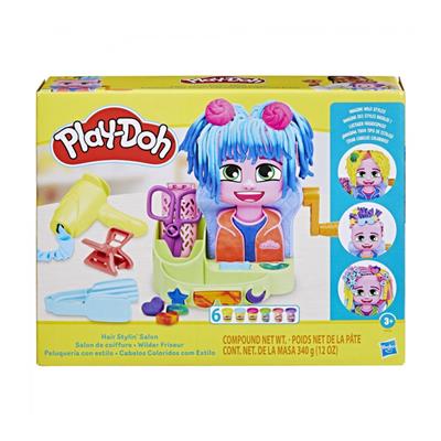 Play Doh Renkli Kuaför Salonu Hamur