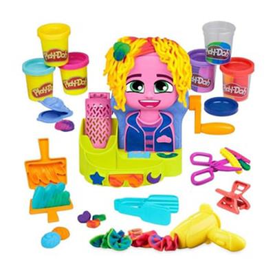 Play Doh Renkli Kuaför Salonu Hamur
