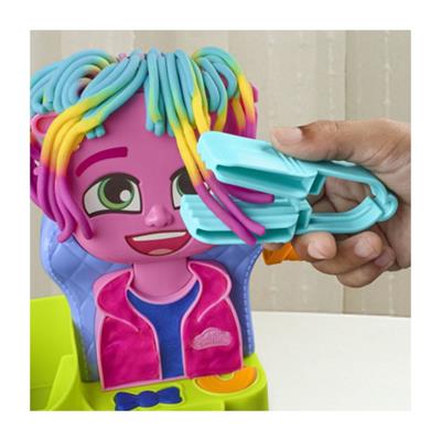 Play Doh Renkli Kuaför Salonu Hamur