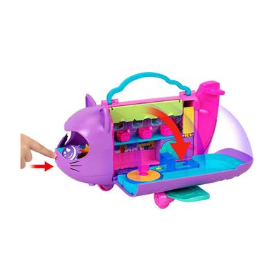 Polly Pocket Minik Kedi Hava Yolları Oyun Seti