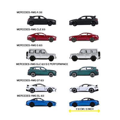 Majorette Mercedes-AMG Premium Serisi Model Metal Arabalar