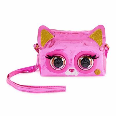 Purse Pets Fransız Bulldog Zebra Etkileşimli Göz Parlayan Hayvan Figürlü Çanta