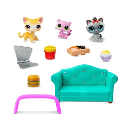 Littlest Pet Shop Minişler Lokanta Oyun Seti