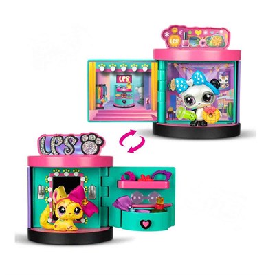 Littlest Pet Shop Minişler 4in1 Spin Style Butik Oyun Seti S4
