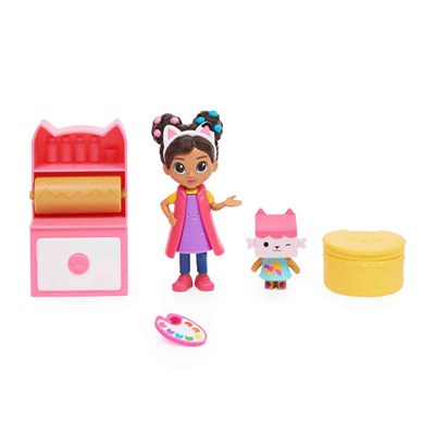 Sunman Gabbys Dollhouse Sanat Evi Stüdyosu Oyun Seti