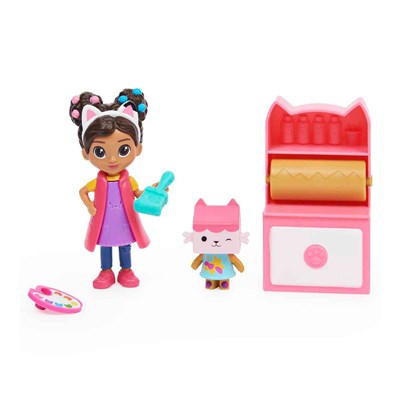 Sunman Gabbys Dollhouse Sanat Evi Stüdyosu Oyun Seti