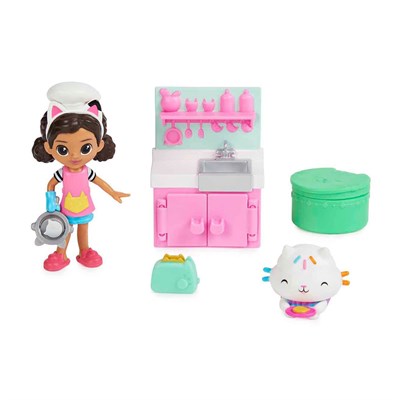 Sunman Gabbys Dollhouse Sanat Evi Stüdyosu Oyun Seti