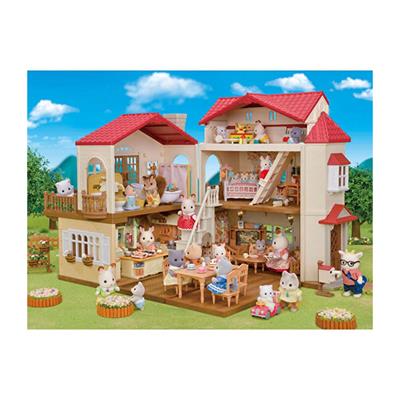 Adore Sylvanian Families Oyun Odalı Işıklı Şehir Evi