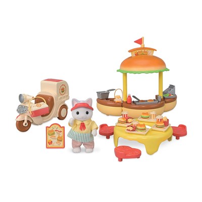 Adore Sylvanian Families Hamburger Standı