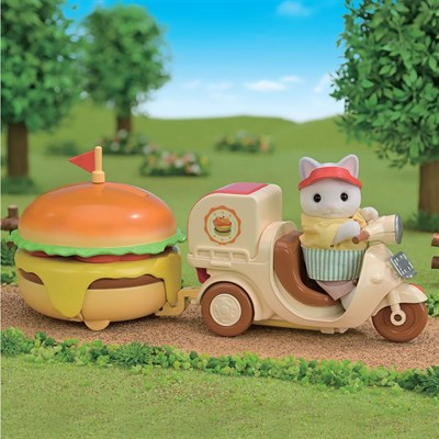 Adore Sylvanian Families Hamburger Standı