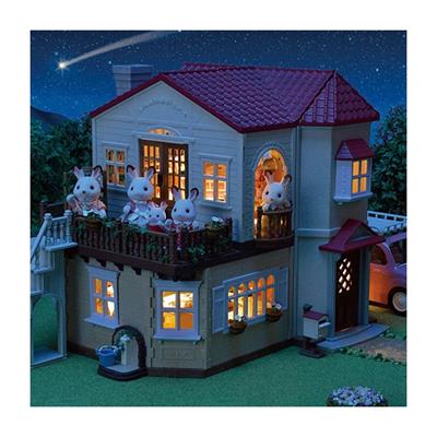 Adore Sylvanian Families Oyun Odalı Işıklı Şehir Evi