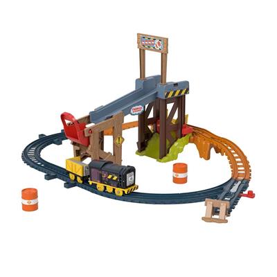 Fisher Price Thomas ve Arkadaşları Diesel Yükleme ve Kaldırma İnşaat Seti