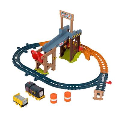 Fisher Price Thomas ve Arkadaşları Diesel Yükleme ve Kaldırma İnşaat Seti