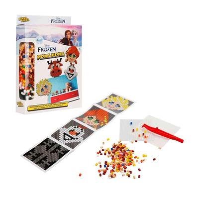 Sunman 4in1 Disney Frozen Pixel Pixel Boncuk Aktivite ve Oyuncak Seti