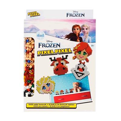 Sunman 4in1 Disney Frozen Pixel Pixel Boncuk Aktivite ve Oyuncak Seti