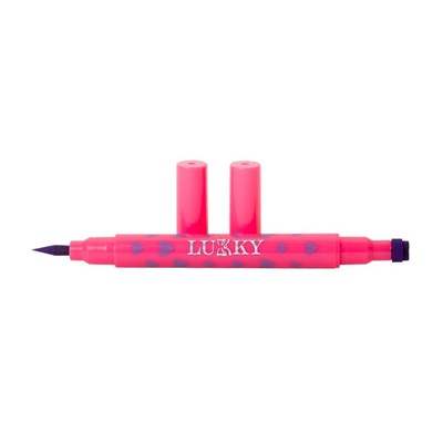 Lukky 2si 1 Arada Kalp Baskısı ve Eyeliner