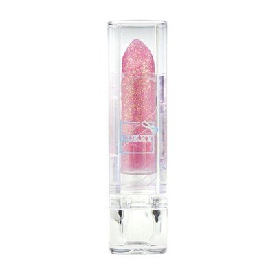 Lukky Çi̇lek Aromalı Simli Lipstick Pembe