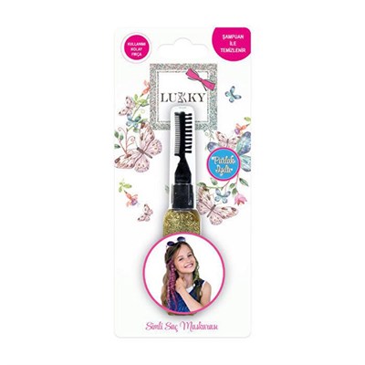 Lukky Saç Boyama Maskarası Simli Gold
