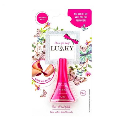 Lukky Soyulabi̇li̇r Oje Parlak Pembe